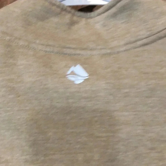 Ocean Coast Camel Cotton Blend  Quarter Zip Pullover Men’s Size 2XL - Picture 10 of 10